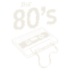 80s cassette / decade retro