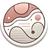 Minimal Abstract Badge Design