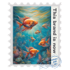 Airbrush-Illustration „Fish 06“ EN