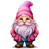 A cute Christmas gnome