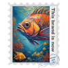 Airbrush-Illustration "Fish 10" EN