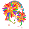 Sonnenblumen Regenbogen LGBT