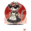 Cool Mice, A Mouse Housewife
