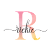 L | Monogramme | Nom | Rieke |Aquarelle