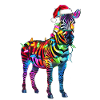 Zebra Christmas