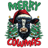 Joyeuses Vaches Drôles Noël
