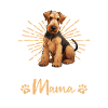 Airedale Terrier Chien Airedale Maman