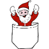 Bags Santa transparent