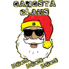 Gangsta Santa Cannabis Hoodie Design