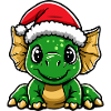 Dinosaure tricératops Noël Noël