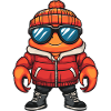 Crab Crab Winter Comic
