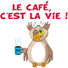 Hibou et café