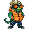 Chameleon Winter Comic