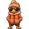 Duck Winter Comic