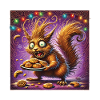 Christmas Stress Funny Mom Squirrel