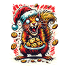 Weihnachtsstress Lustig Mama Eichhörnchen