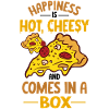 Witziger Pizza Spruch