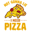 Funny pizza saying