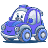 Süßes Auto