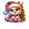 Noël chat
