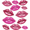 Coquette Lips Kisses Romantic