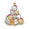 Cats Xmas Tree