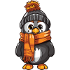 Penguin Winter Comic