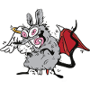 rat céleste satanique souris rongeur