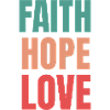 Glaube Hoffnung Liebe