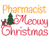 Pharmacien chats noël miaou Noël