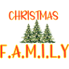 Christmas F.A.M.I.L.Y Graphic Tee