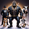 GorillaMan and crew