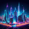 Neon Future Horizon