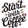 Start with a coffee