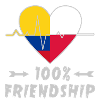 Colombia and Poland 100% friendship