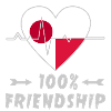 Japan and Poland 100% friendship