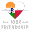 India and Poland 100% friendship
