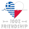 Greece and Poland 100% friendship