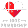 Dänemark und Polen 100% Freundschaft