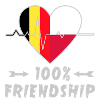Belgium and Poland 100% friendship