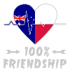 Australia and Poland 100% friendship