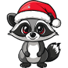 raton laveur Noël