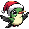 Hummingbird Bird Christmas Christmas
