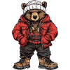 Bear Winter Fashion