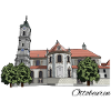 Abbaye bénédictine // Ottobeuren // Illustration