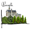 Neuschwanstein Castle // Illustration