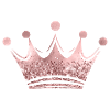 Queen/King Crown Glitter Personalizable