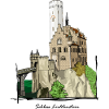 Lichtenstein Castle // Illustration