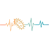 Retro Heartbeat Bacteria