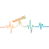 Heartbeat Retro Teleskop
